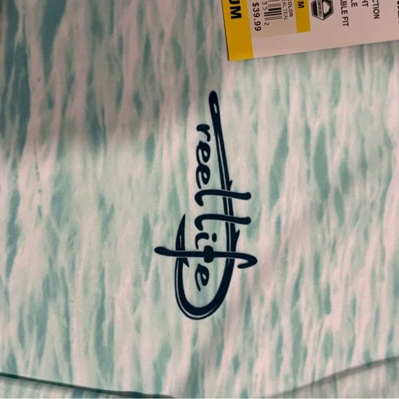 Reef Life Mens Sun Ray Defender Series Long Sleeve UPF 50+ Sun Protection Shirt - Picture 3 of 3